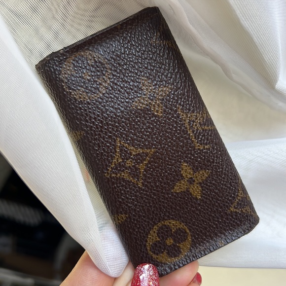 Louis Vuitton Monogram Canvas Multicles 4 Ring Key Case Auth. LV Unisex Wallet - Picture 3 of 17
